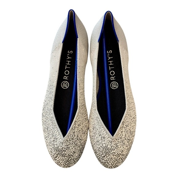 ROTHY’S Retired Pearl Metallic Flats Unicorn Women’s Size 11 NEW - Picture 2 of 9